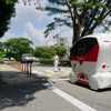 パイオニア製「3D－LiDARセンサー」が搭載された自動運転シャトルバス(Ngee Ann Polytechnic構内での自動運転実証実験)