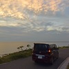 山口県の角島にて。