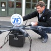 ZFが工場内の部品輸送に使用するドローン