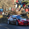 2016年1月、WRCモンテカルロラリーでシェイクダウン走行するクビサ。　(c) Getty Images