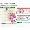 外国観光客の動きもデータとして蓄積しており、地域別の行動も把握することが出来る