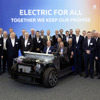 フォルクスワーゲングループの次世代電動車「I.D.」ファミリーの車台と関係サプライヤー首脳