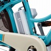 中・長距離の通学にも対応する12.3Ahリチウムイオンバッテリー