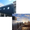 「空中に浮いた旅する船」をコンセプトにした中央線大阪港駅のリニューアルイメージ。