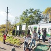 利用促進へ向け、有志で盛り上がりを見せていた終点の新十津川駅。2016年3月改正では1日1本しか定期列車が発着しない駅となったことで注目された。