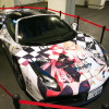 『アズールレーン』のフェラーリ 488スパイダー痛車、展示中…秋葉原