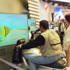 【東京ショー2001 MC速報】本物もいいけど……ホンダのシミュレーターに乗ろう