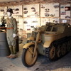 プライベートミュージアム「社長の小部屋」の展示品や展示車両（Sd.kfz.2 ケッテンクラート）