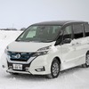 日産 セレナe-POWER（日産インテリジェントモビリティ雪上試乗会）