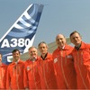 エアバスA380の初飛行のクルー（2005年）