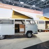 VW T2 のキャンピングカーの実物大レゴブロック仕様