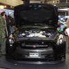 【東京オートサロン08】HKS、エンジン周りも手を入れた日産 GT-Rを出展