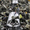 滋賀工場 第2工場 ボディライン。流れている車両はタント。