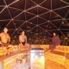 下北沢ケージで3月17日まで開催中の「CORONA WINTER SAUNA SHIMOKITAZAWA」