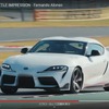 トヨタ・スープラ 新型をテストするフェルナンド・アロンソ選手