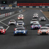 GT500クラスのマシン群。