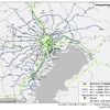 五輪期間中に東京圏で通常の終電後に深夜運行を予定している路線のエリア。