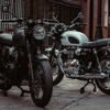 トライアンフ ボンネビル T120 エースとT120 ダイアモンドエディション