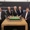 メルセデスベンツの次世代電動車向けバッテリー新工場起工式