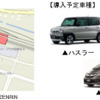 ステーション位置図と配備車両