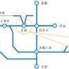 夢洲直通列車の概要。近鉄各線からは奈良線とけいはんな線を介し、Osaka Metro中央線へ乗り入れる。