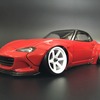 1/10スケールRCカー用ボディ「PANDEM MAZDA ROADSTER」