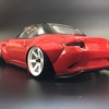 1/10スケールRCカー用ボディ「PANDEM MAZDA ROADSTER」