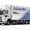 ハイブリッドトラックの例：日野プロフィア・ハイブリッド