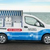 日産 e-NV200 のアイスクリームバンコンセプト