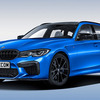 BMW M3 ツーリング　予想CG スクープ