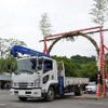 笠間稲荷神社　車の茅の輪くぐり