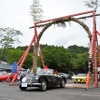 笠間稲荷神社　車の茅の輪くぐり