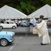 笠間稲荷神社　車の茅の輪くぐり