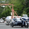 笠間稲荷神社　車の茅の輪くぐり