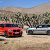 BMW X4M（向かって左）とX3M