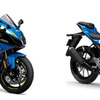 スズキ GSX-R1000R ABS（左）とGSX-R125 ABS