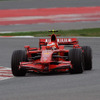 シューマッハがF2008をテスト　3番手タイム