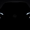 すでに発表された新型車のティザーイメージ