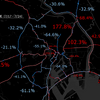 規制対象エリアの主要な高速道路の交通量比較