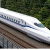 現在、地上設備を監視するシステムの試験が行なわれているN700S確認試験車。