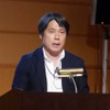 「日本が電動化で世界をリードしていくというメッセージを掲げている」と語った経済産業省製造産業局自動車課の 河野太志課長