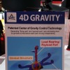 重心制御技術「4D GRAVITY」の概念図
