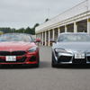 トヨタ スープラ 新型（右）とBMW Z4（左）