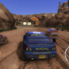 『SEGA RALLY REVO』轍がどんどん深くなって障害物も壊せる