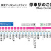 改正後の運行系統図。柏～春日部間を各駅に停車する区間急行が新設される。