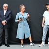 左からVGJ代表取締役社長のティル・シェア氏、エヴァ・デ・クラーク氏、アーティストプロデューサーのピーター・エルンスト・クーレン氏