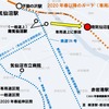 専用道上へ移設される気仙沼線BRT南気仙沼駅の位置。所在地は宮城県気仙沼市仲町2丁目358-4他。