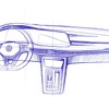フォルクスワーゲン・ゴルフ 新型のイメージスケッチ