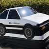 「頭文字D」藤原とうふ店仕様スプリンタートレノ（AE86）バックパック