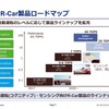 自動運転のレベルに合わせたR-Car投入のロードマップ